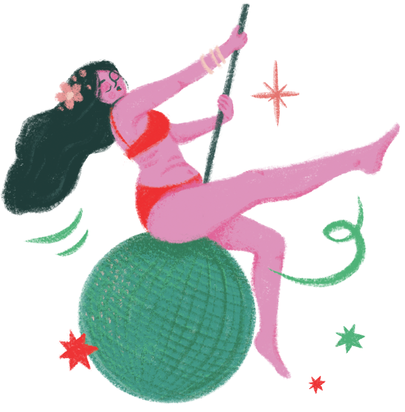 Page 163 – Femme sur la boule en mode Miley